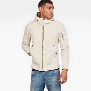 G-Star Raw Bolt Overshirt Jacket in Soft Canvas Colorway